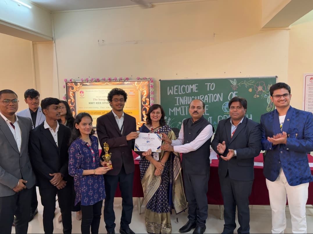 Inauguration of MMIT IEEE Student Branch 6