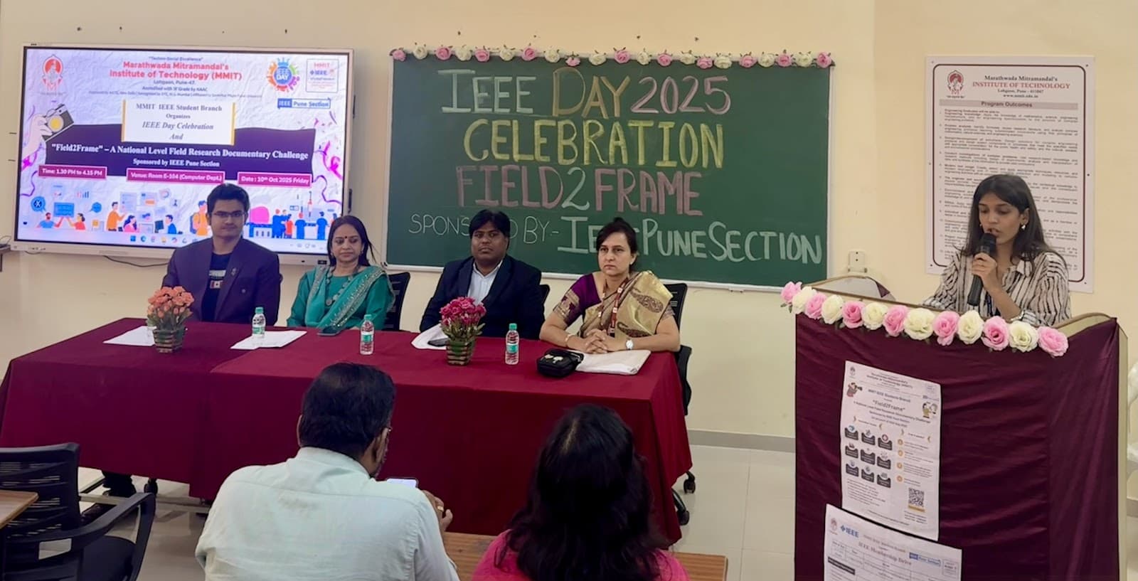 “Field2Frame”- A National Level Field Research Documentary Challenge Sponsored by IEEE Pune Section