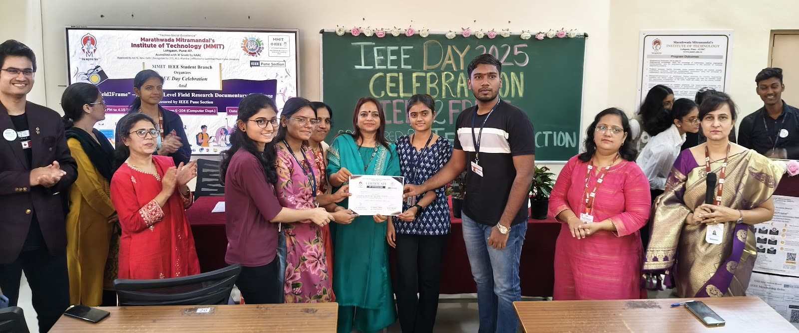 “Field2Frame”- A National Level Field Research Documentary Challenge Sponsored by IEEE Pune Section 4