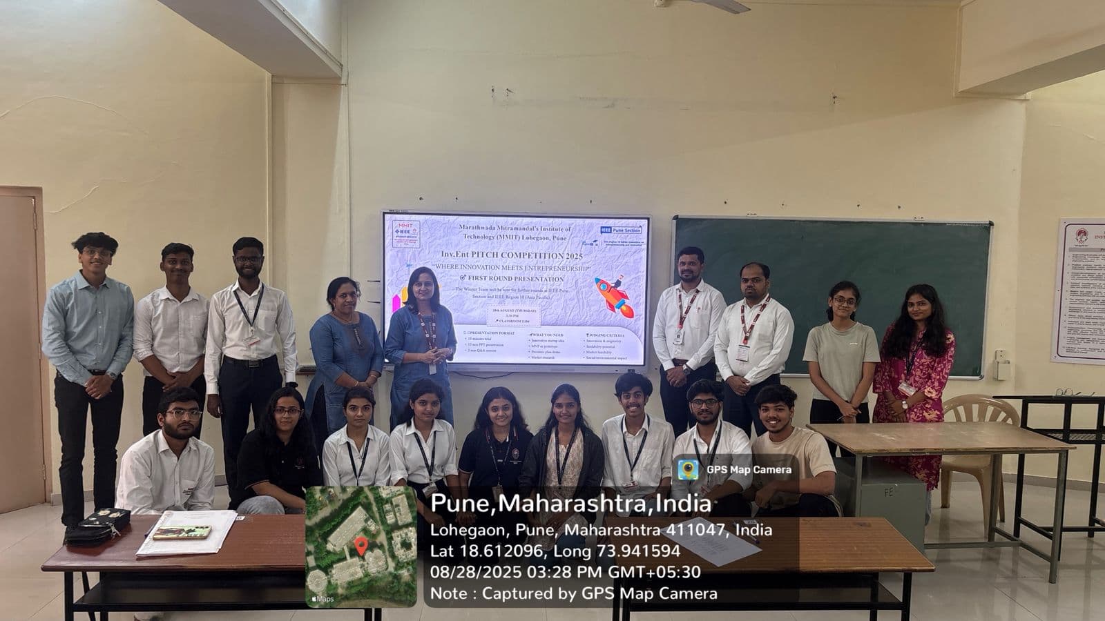 First Round of “Inv.Ent Pitch Competition 2025” (IEEE SB Level) 3