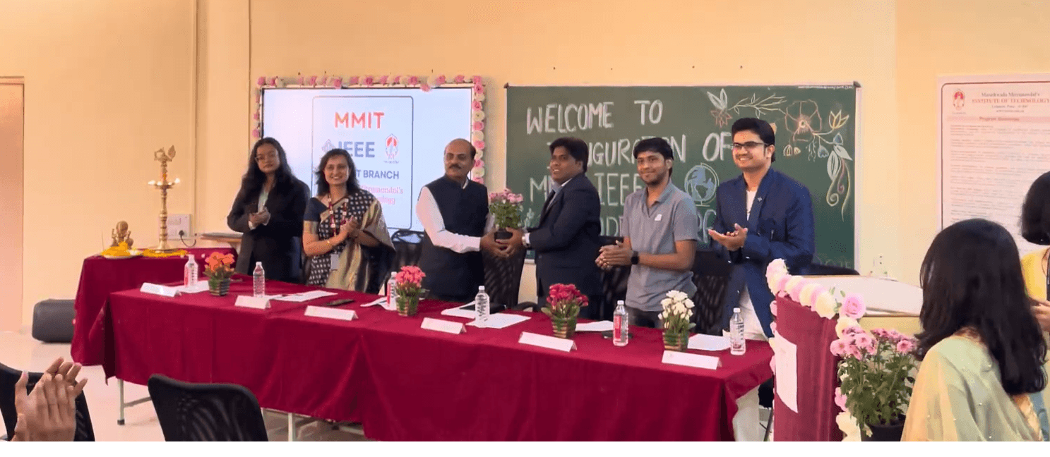 Inauguration of MMIT IEEE Student Branch 3